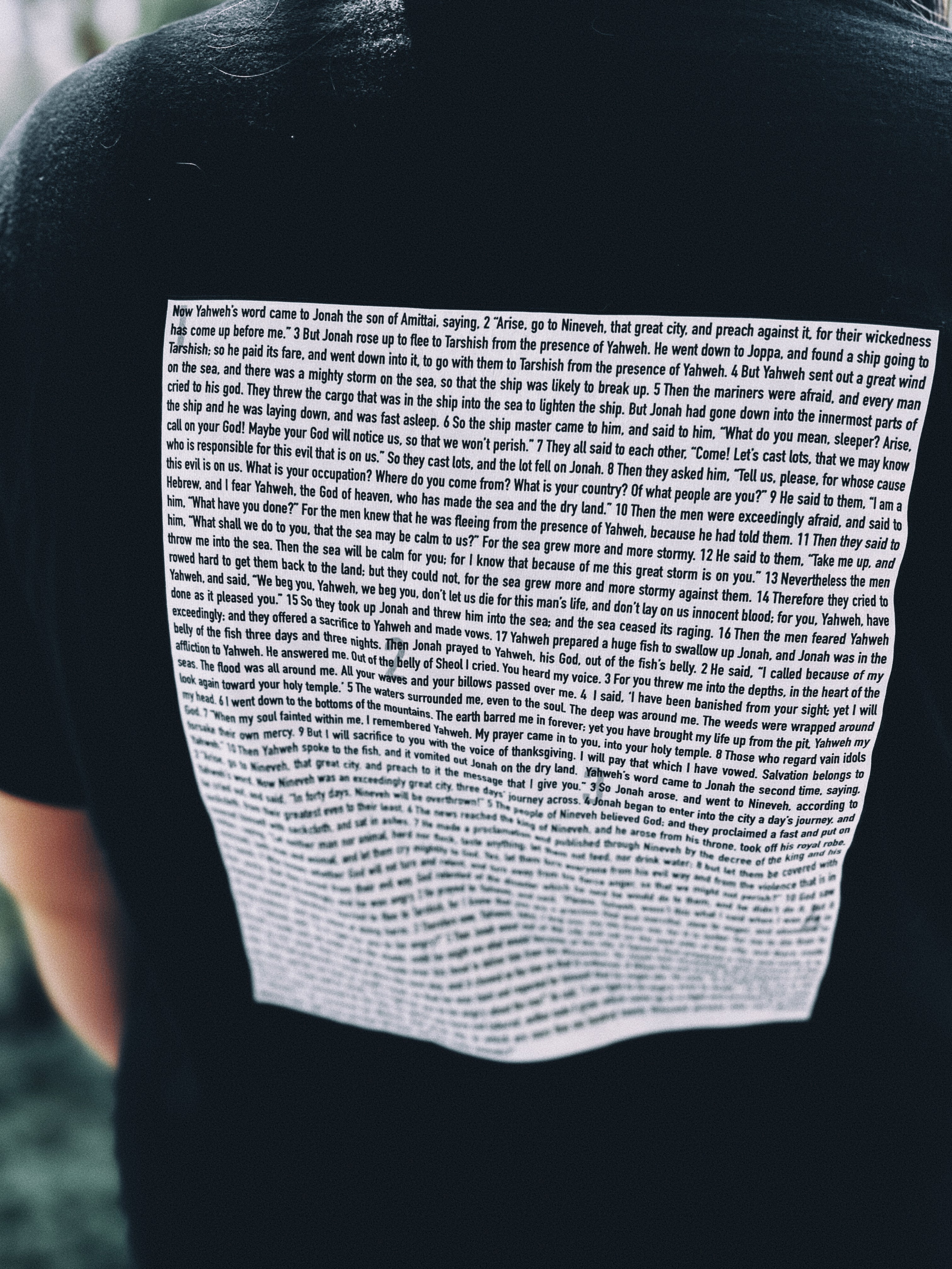 The Book of Jonah Shirt